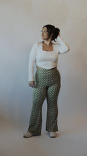 Load image into Gallery viewer, The Farah Flare Knit Pant
