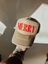 Load image into Gallery viewer, MERRY Trucker Hat
