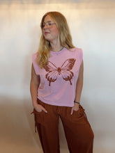 Load image into Gallery viewer, 2000’s Butterfly Muscle Tank
