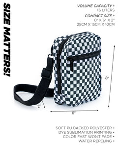 Checkered Crossbody Bag