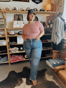 Ringer Striped Tee