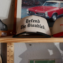Load image into Gallery viewer, Defend The Disabled Embroidered Hat

