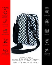 Load image into Gallery viewer, Checkered Crossbody Bag
