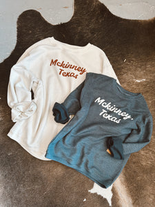 McKinney Texas Corded Sweatshirt