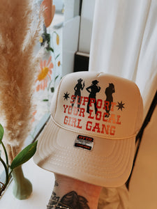 Support Your Local Girl Gang Trucker Hat