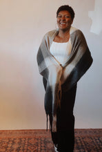 Load image into Gallery viewer, Oversized Long Blanket Fringe Scarf
