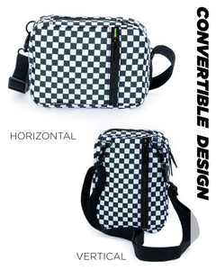 Checkered Crossbody Bag