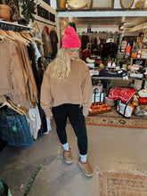Load image into Gallery viewer, A Cozy Mocha Pullover
