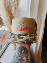 Load image into Gallery viewer, Lucky Trucker Hat
