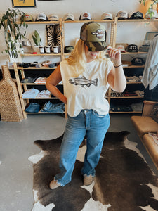 Gone Fishing Muscle Tank - GL ORIGINAL