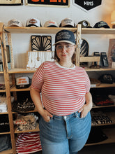 Load image into Gallery viewer, Ringer Striped Tee
