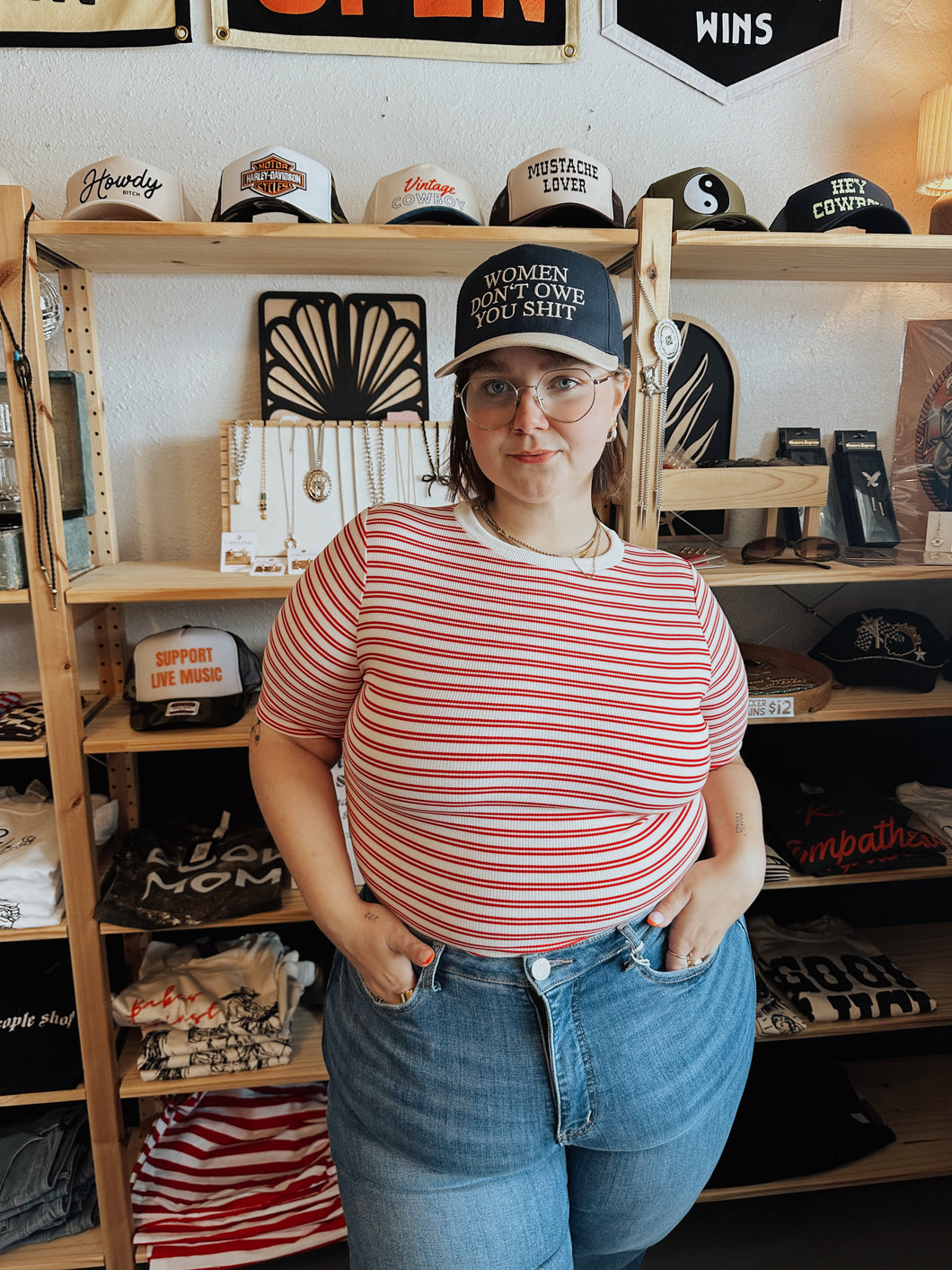 Ringer Striped Tee