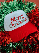 Load image into Gallery viewer, Merry Christmas Trucker Hat
