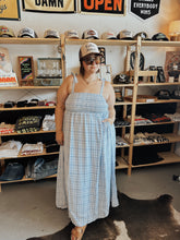 Load image into Gallery viewer, The Sky Blue Plaid Dress
