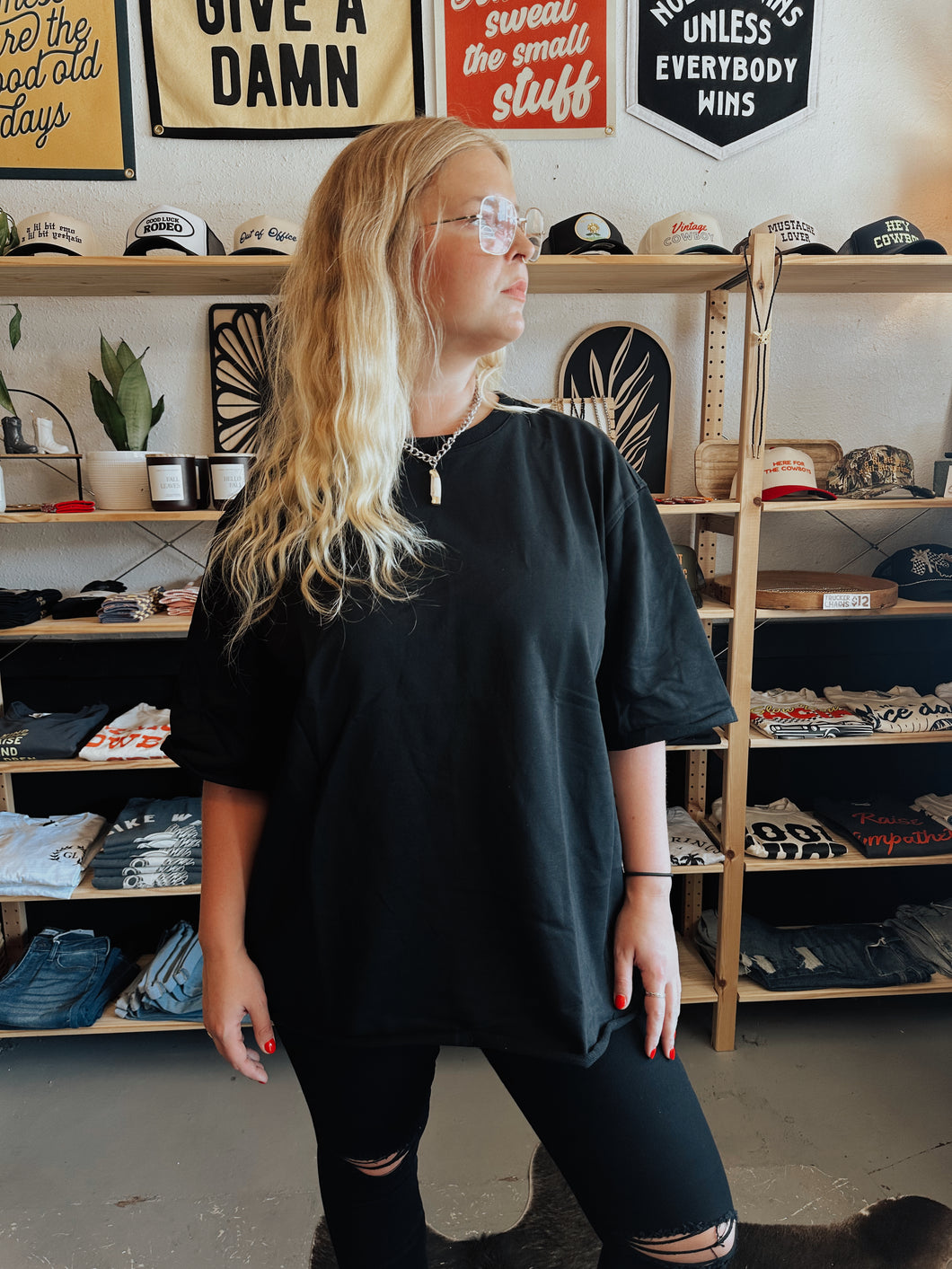 The Raven Luxe Oversized Tee