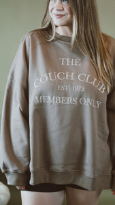 Couch Club Embroidered Sweatshirt