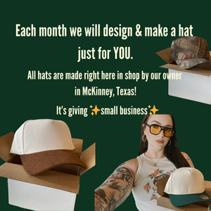 MONTHLY HAT SUBSCRIPTION BOX