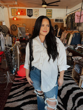 Load image into Gallery viewer, The Roan Striped Button Down Shirt
