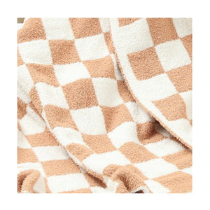 Plush Checkered Blanket
