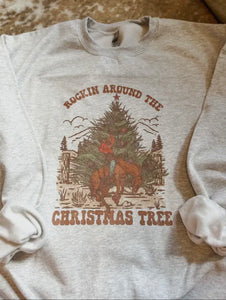 Rockin’ Around Christmas Sweatshirt