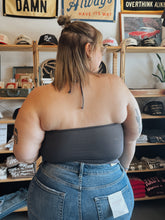 Load image into Gallery viewer, KLASSY Grey Halter Top
