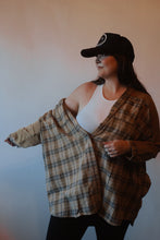 Load image into Gallery viewer, The Back Then Right Now Flannel Shacket
