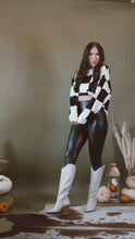 Load image into Gallery viewer, On The Regular Checkered Sweater
