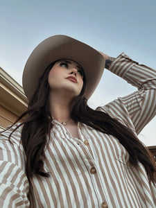 The Lasso Striped Button Down