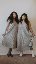 Load image into Gallery viewer, Cowboys Cry Too Gingham Dress
