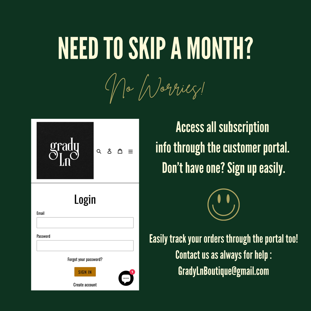 MONTHLY HAT SUBSCRIPTION BOX – Grady Ln