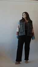 Load image into Gallery viewer, The Stevie Nicks Denim Knit Jacket
