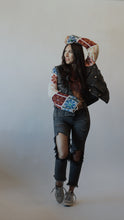 Load image into Gallery viewer, The Stevie Nicks Denim Knit Jacket
