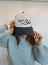 Load image into Gallery viewer, Find Me At The Lake Corded Hat
