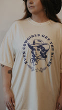 Load image into Gallery viewer, Even Cowgirls Get The Blues Tee
