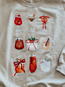 Christmas Drinks Sweatshirt - GL ORIGINAL