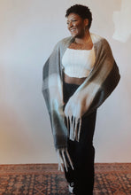 Load image into Gallery viewer, Oversized Long Blanket Fringe Scarf
