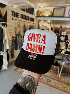 Give A Damn Trucker Hat