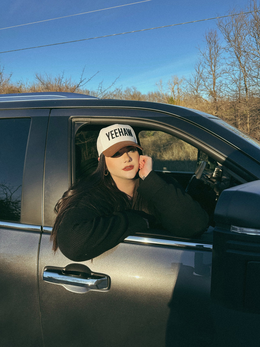 YEEHAW Embroidered Corded Hat