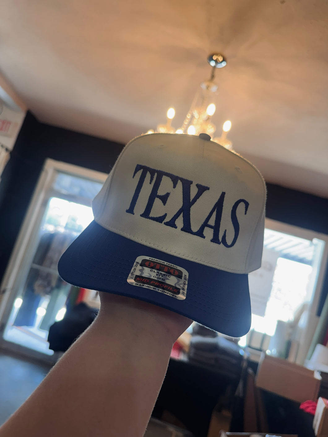 Texas Embroidered Hat