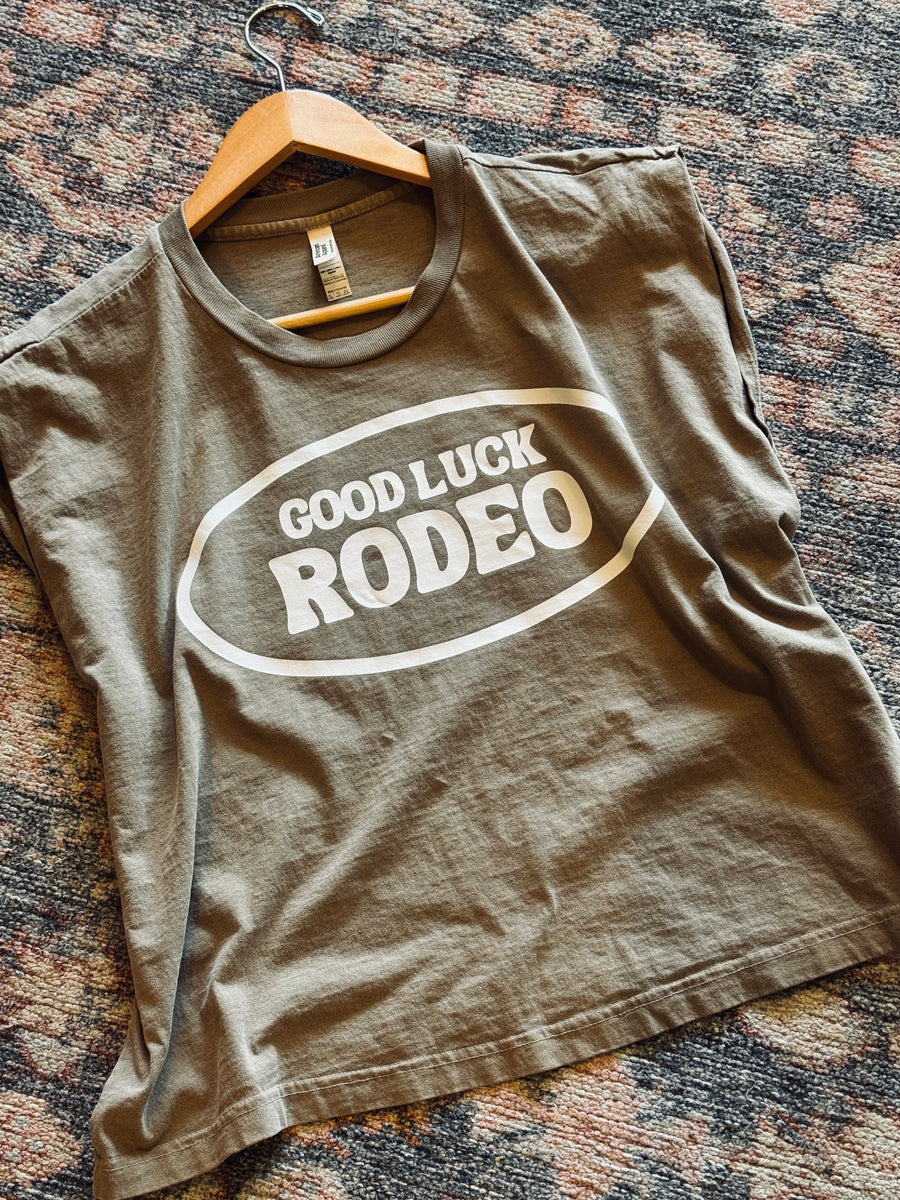 Good Luck Rodeo Muscle Tank – Grady Ln