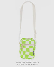 Load image into Gallery viewer, Green Checkered Crossbody Bag
