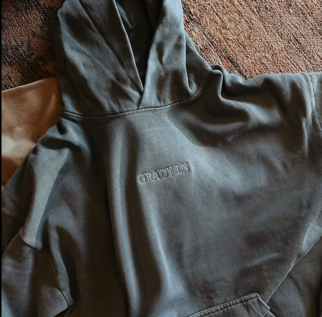 Grady Ln Luxe Branded Sweatshirt