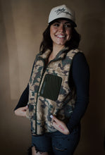 Load image into Gallery viewer, The Camo Sherpa Vest
