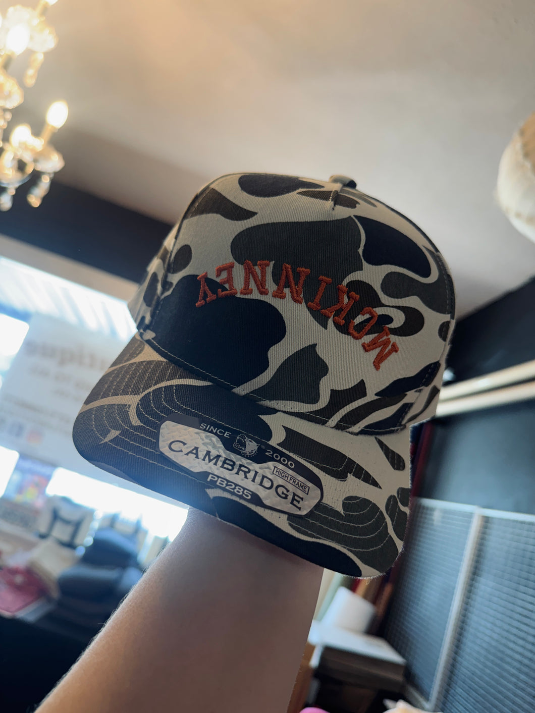 McKinney Camo Embroidered Hat