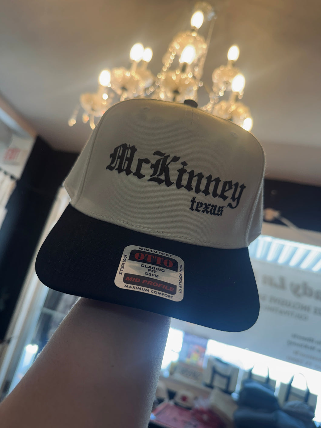 Embroidered Mckinney Texas Hat