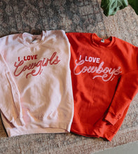 Load image into Gallery viewer, I Love Cowgirls Sweatshirt
