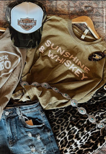 Sunshine & Whiskey Muscle Tank