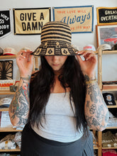 Load image into Gallery viewer, Brixton Straw Bucket Hat
