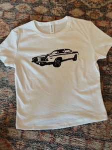 Vintage Car Baby Tee - GL ORIGINAL