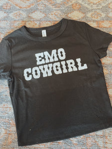 Emo Cowgirl Baby Tee - GL ORIGINAL